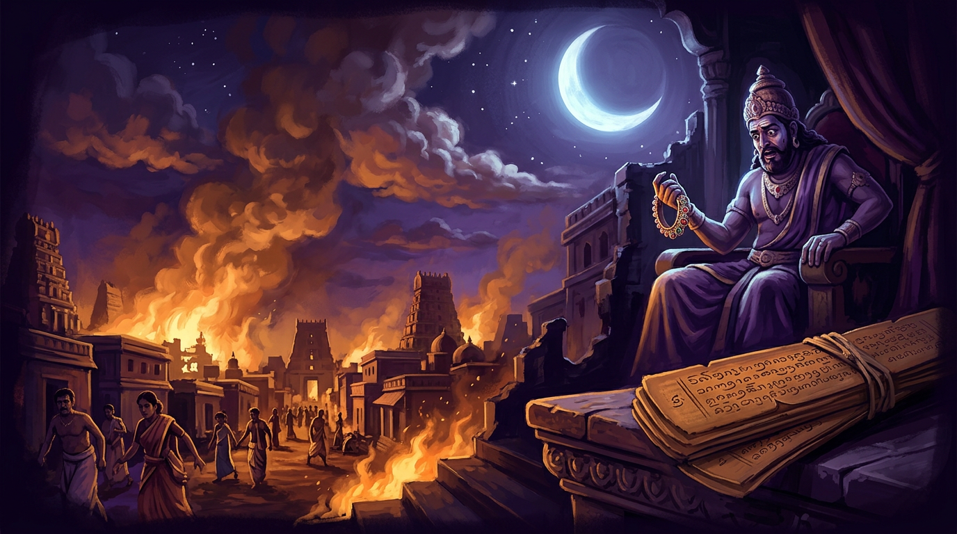 One Piece of Jewelry, a City in Flames: The Shocking Story of Justice from an Ancient Tamil Epic