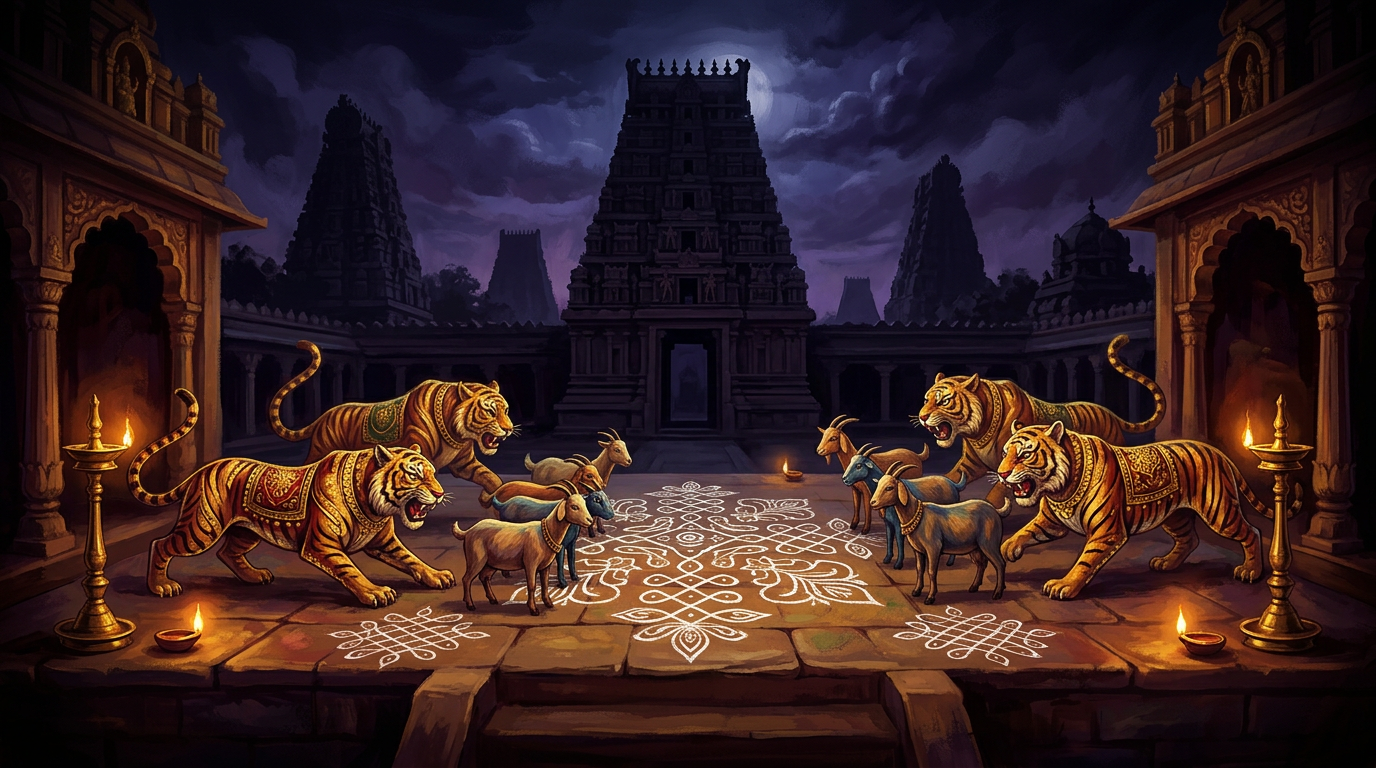 Strategic Secrets of the Goats and Tigers: Lessons from an Ancient Tamil Game