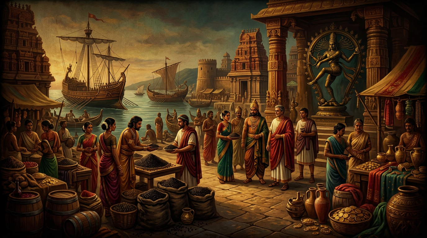The Forgotten Kingdom of 'Black Gold': How an Ancient Indian Dynasty Traded Directly With Rome