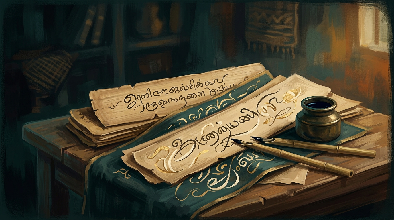 The One Tamil Letter That's a Linguistic Secret Handshake